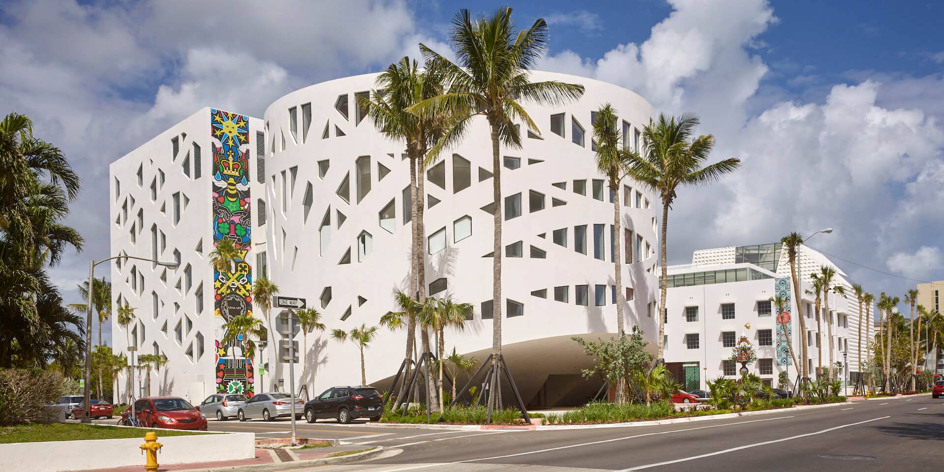 The Faena Forum Building in Miami Florida