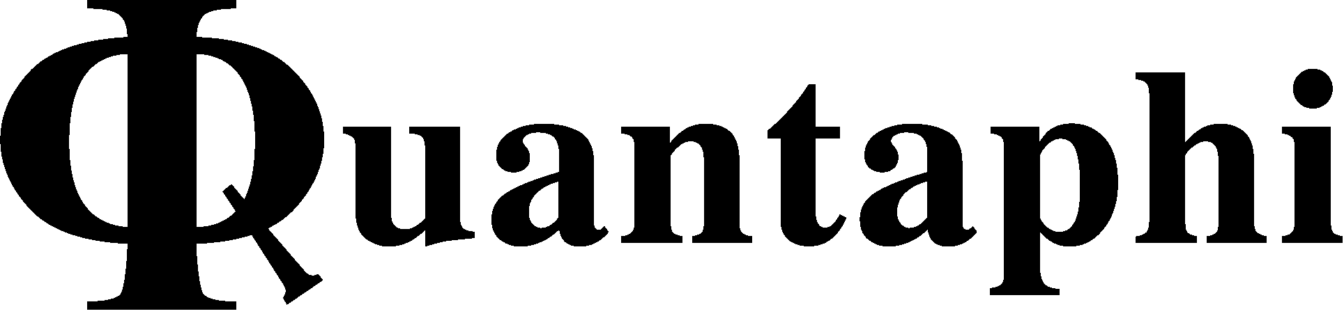 Logo of Quantaphi with a stylized phi symbol