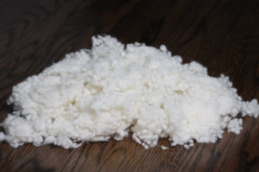 pile of sheep wool